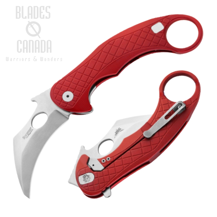 Lion Steel LE1 A RS L.E.One Flipper Framelock Karambit, MagnaCut SW, Wave Opening